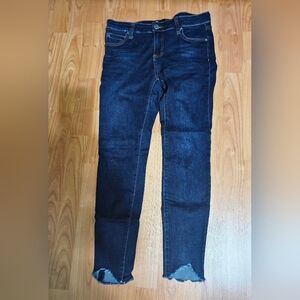 Kut from the Kloth Dark Wash Cropped Jeans